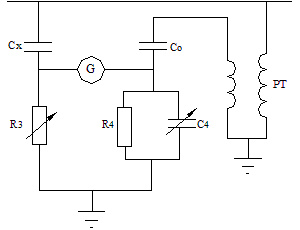 電橋法在線監測原理圖