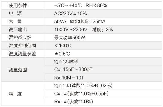 YJS-H全自動絕緣油介損及電阻率測試儀參數技術